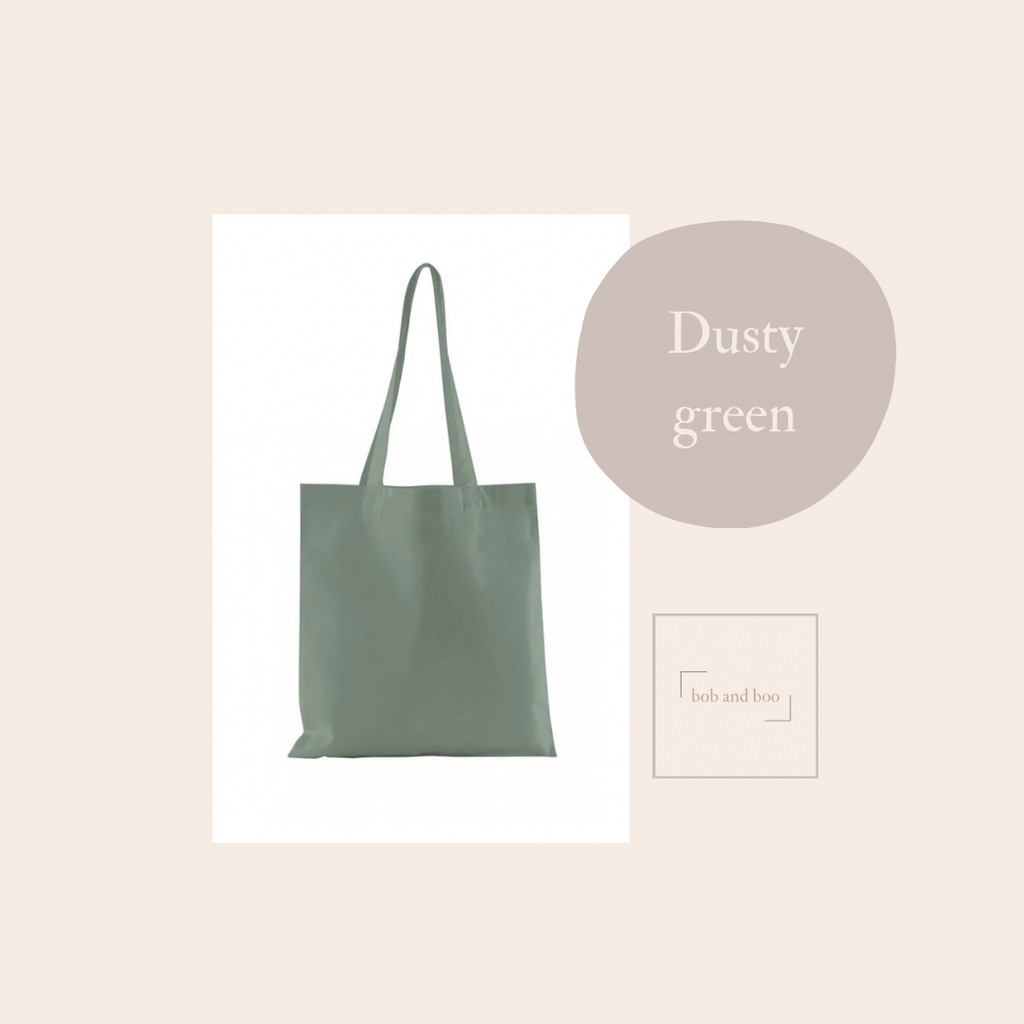 Tote bag - personalised handwriting embroidered keepsake