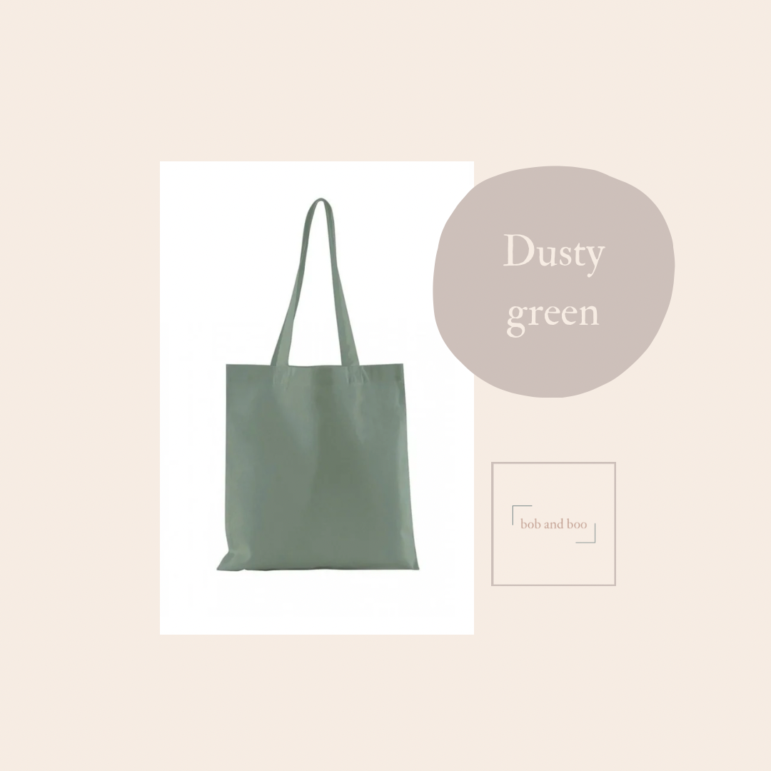 Tote bag - personalised handwriting embroidered keepsake