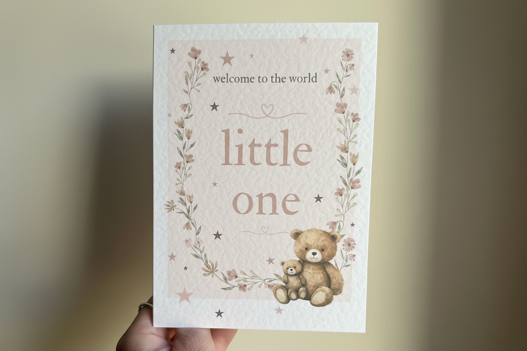 Welcome to the World Little One in pink
