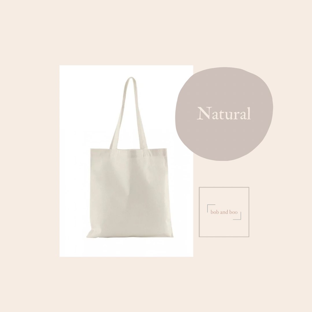 Tote bag - personalised handwriting embroidered keepsake
